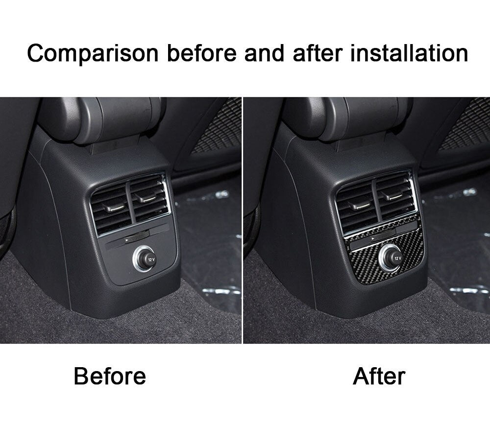 Passend für Audi A3 8V 2014-19 Mittelkonsole Blenden Abdeckung Tuning