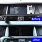 Passend für BMW 5 F10 F18 2014-17 Display Blenden Abdeckungen Rahmen
