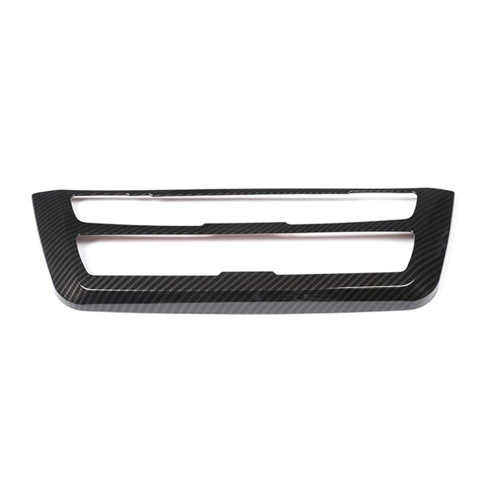 Passend für BMW 3 F30 F34 2013 - 2019 Radio Blende Carbon Rahmen Rahmen Schutz