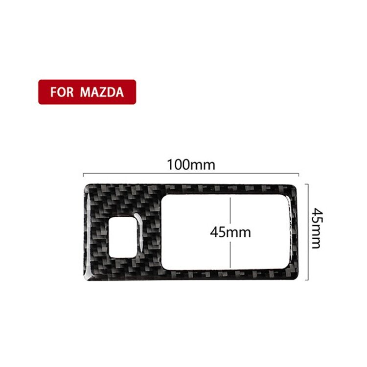 Passend für Mazda CX-5 Schalter Blende Abdeckung Rahmen Carbon