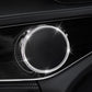 Passend für Mercedes GLC X253 C Class W205 Lautsprecher Blenden Rahmen Silber