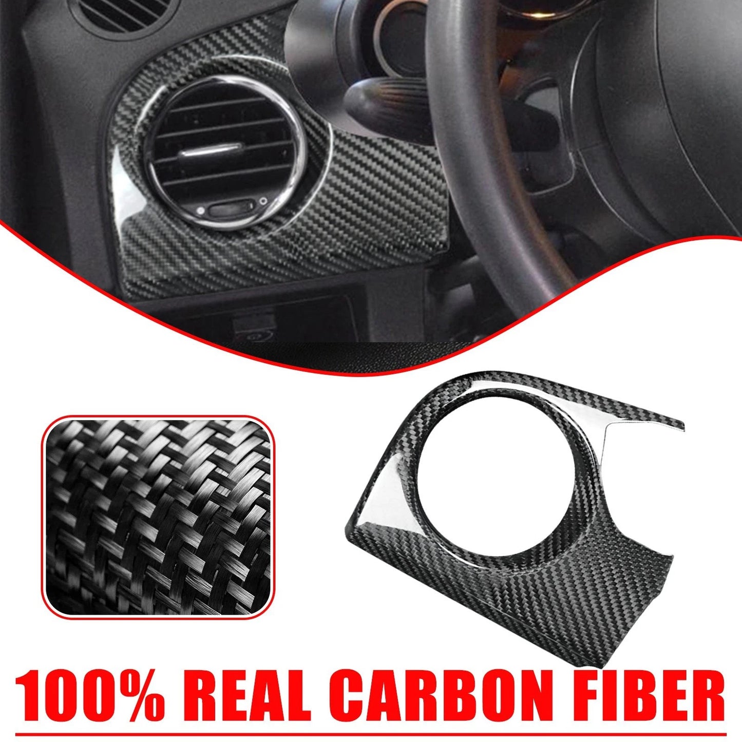Passend für Abarth 595/695 2012-2024 Lueftung Blende