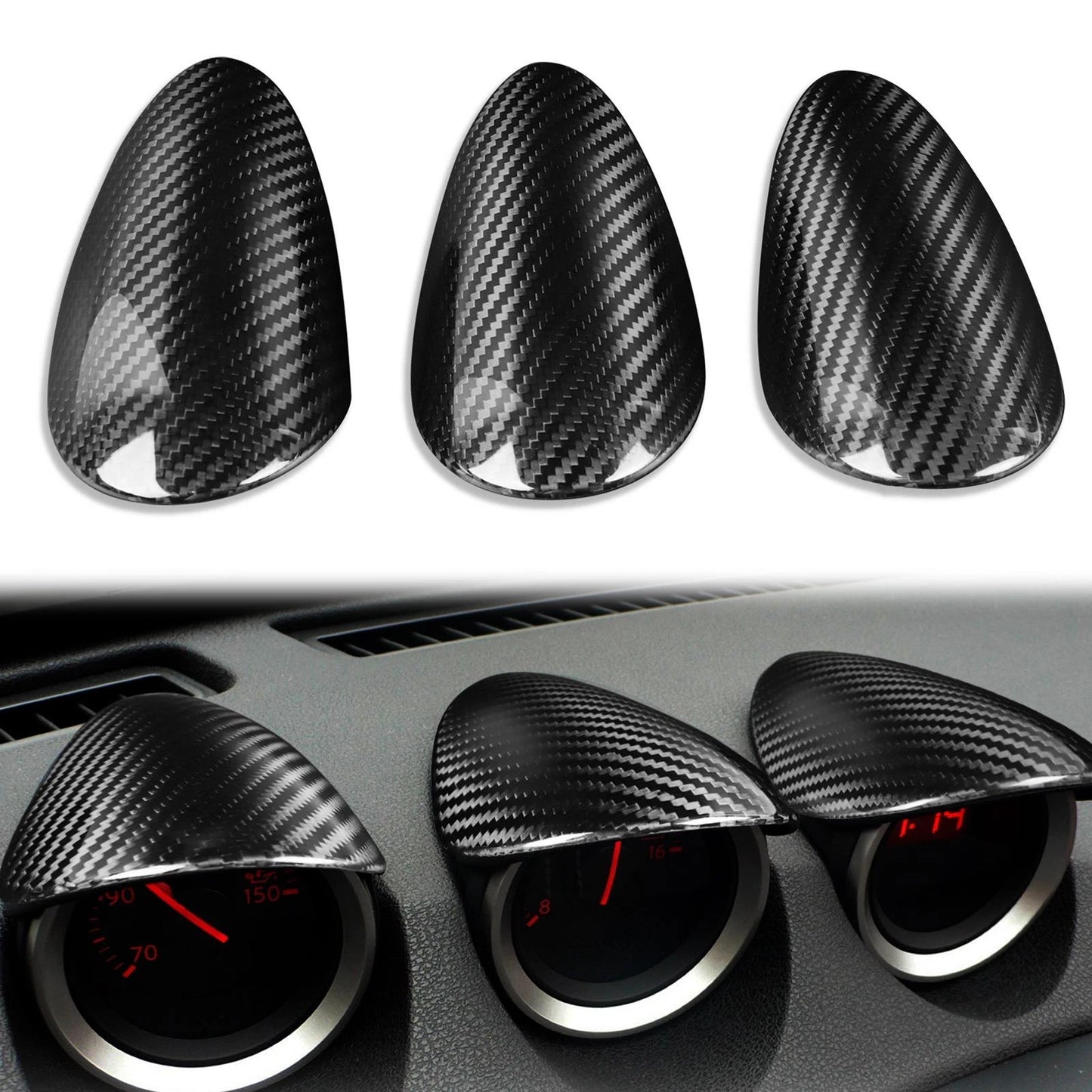 Passend für Nissan 2D Coupe 370Z Z34 Tacho Blende