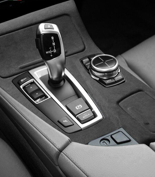 Passend für Wildleder Passt für BMW 5er F10 Mittelkonsole Blende Rahmen Zierblende Abdeckung