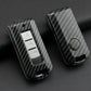 Passend für Mitsubishi Outlander ASX Lancer RVR Carbon Schlüssel Cover Hülle