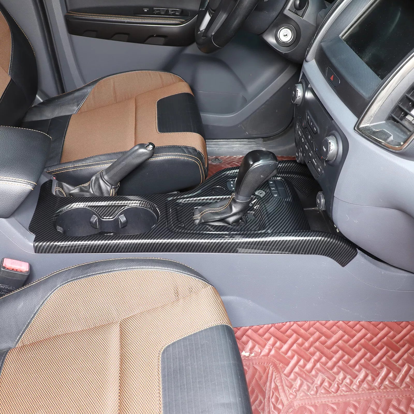 Passend für Ford Ranger T7 T8 15-21 Mittelkonsole Blende