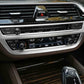 Passend für Radio Klima Rahmen Blende Abdeckung Chrome Matt Optik Passend Für BMW X3 G01