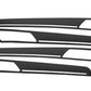 Passend für Golf 7 MK7 Tür Blenden Abdeckung Rahmen Carbon