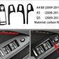 Passend für Audi A4 B8 A5 Q5 Fensterheber Rahmen Blenden Carbon Zierrahmen